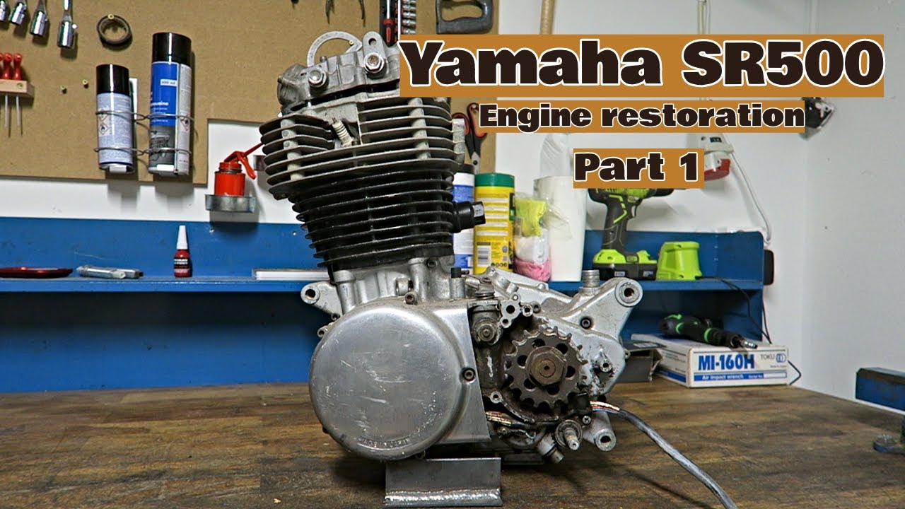Yamaha sr500 - Engine restoration, part 1