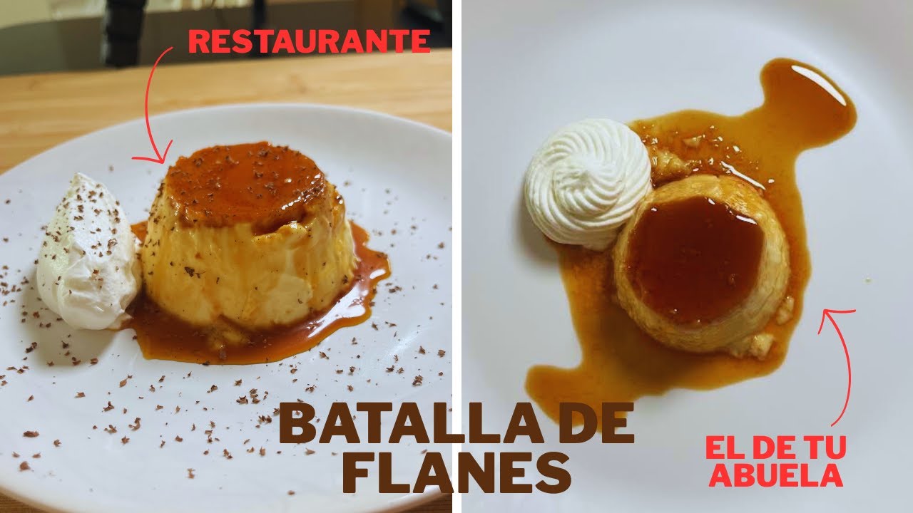 DUELO de FLANES: solo puede quedar uno