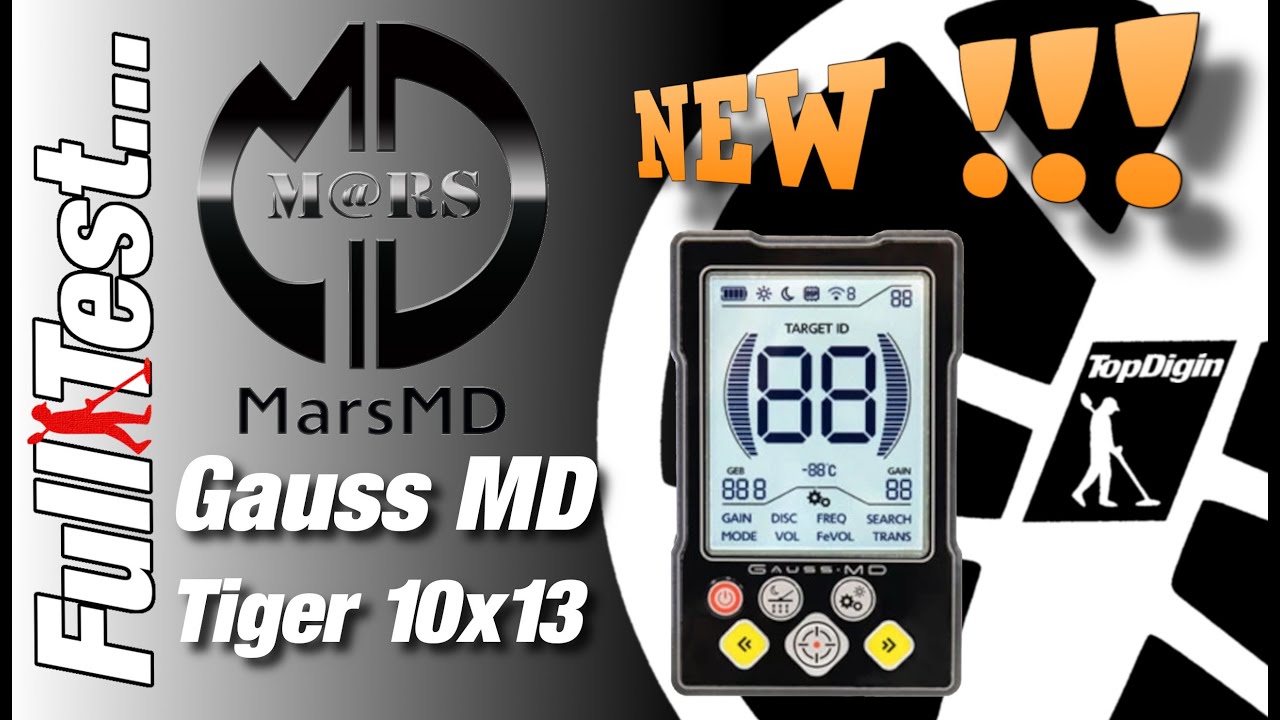 GAUSS MD Cewka MARS Tiger 10x13 Full Test na Polu Testowym Top Digin! Jest Tygrys! Jest Moc!