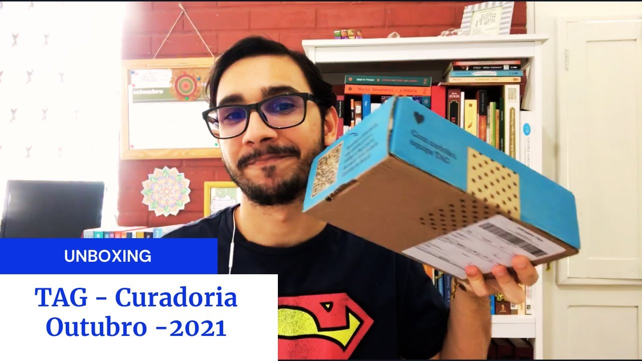 Unboxing - TAG Curadoria - Outubro 2021 [+ Opcional]