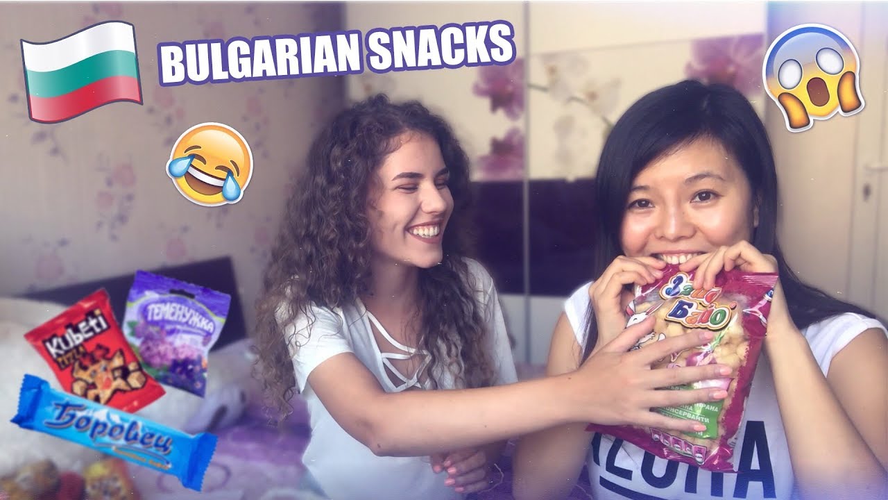КИТАЙКА ПРОБВА БЪЛГАРСКИ СНАКСОВЕ / TASTING BULGARIAN SNACKS