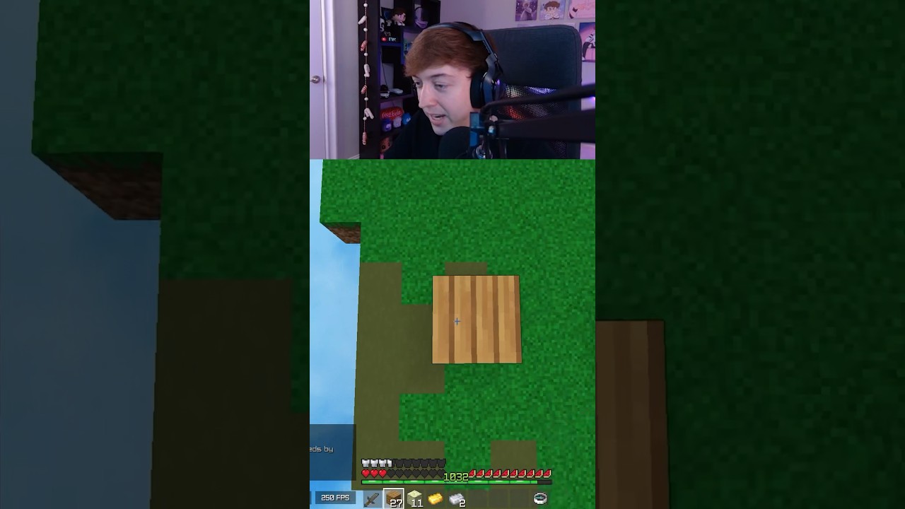 Bedwars But I Can't Touch Green
