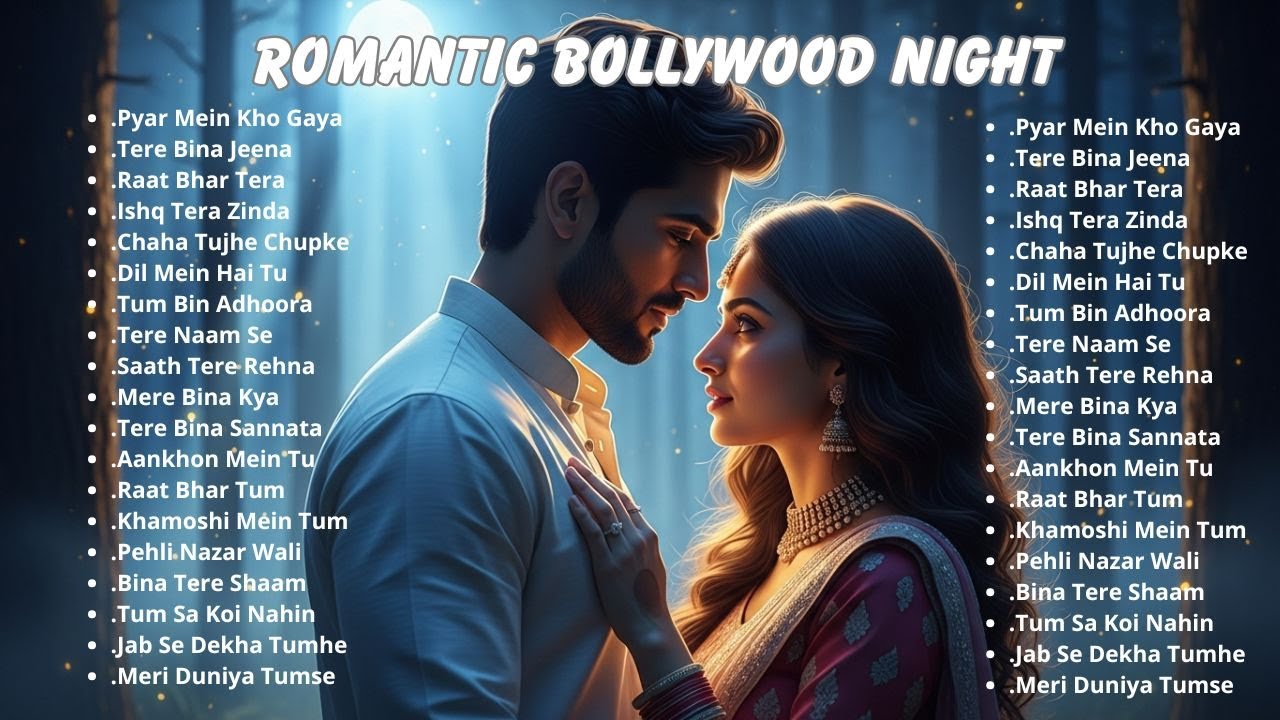 🌙 Best Bollywood Love Playlist 90s | Hindi Romantic Songs