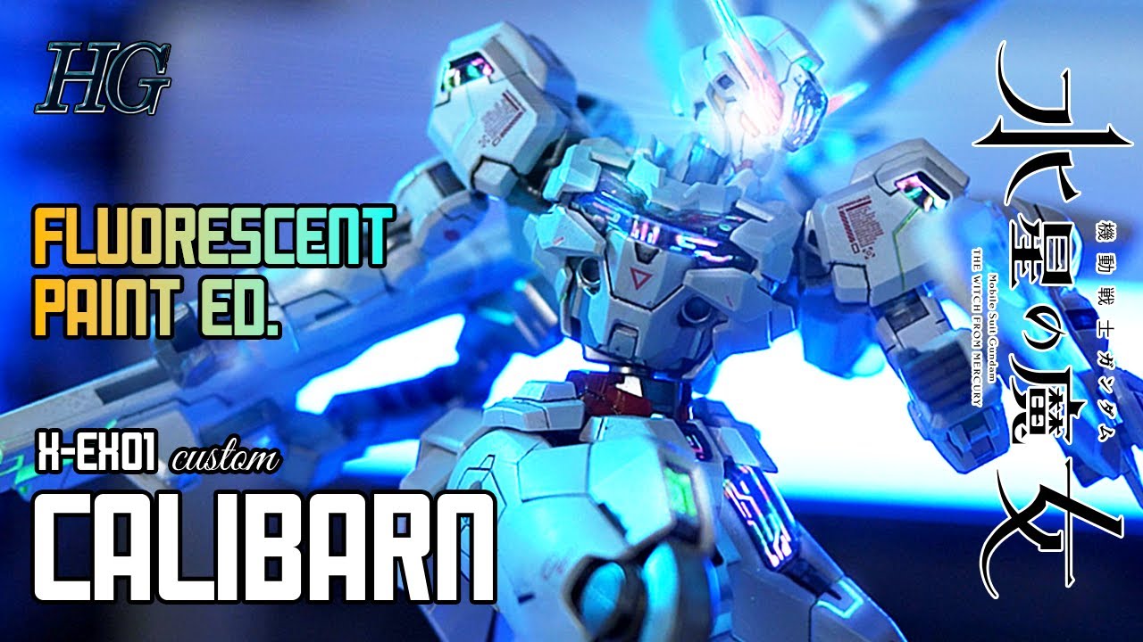 Mastering the Fluorescent Gundam: A Journey of Custom Paint and Lighting Innovation!