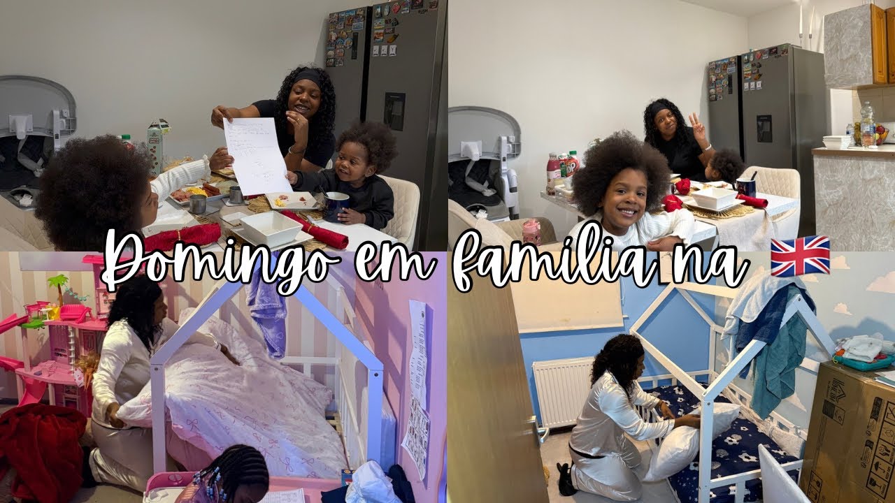 NOSSO DOMINGO EM FAMILIA + ORGANIZAÇÃO DA CASA