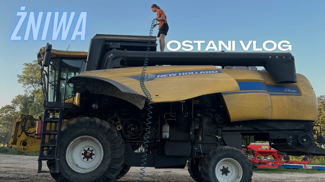 🌾 Ostatni vlog ze żniw 2024 w GR Bajus! 🌾