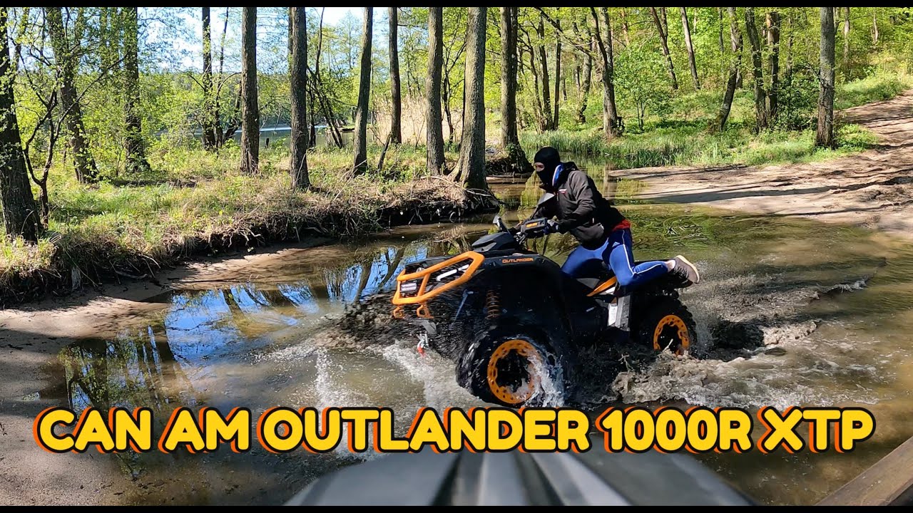 Can - Am Outlander 1000r XTP 2025 Quadem przez Mazury  Przygoda, błoto i wolność! Test w błocie