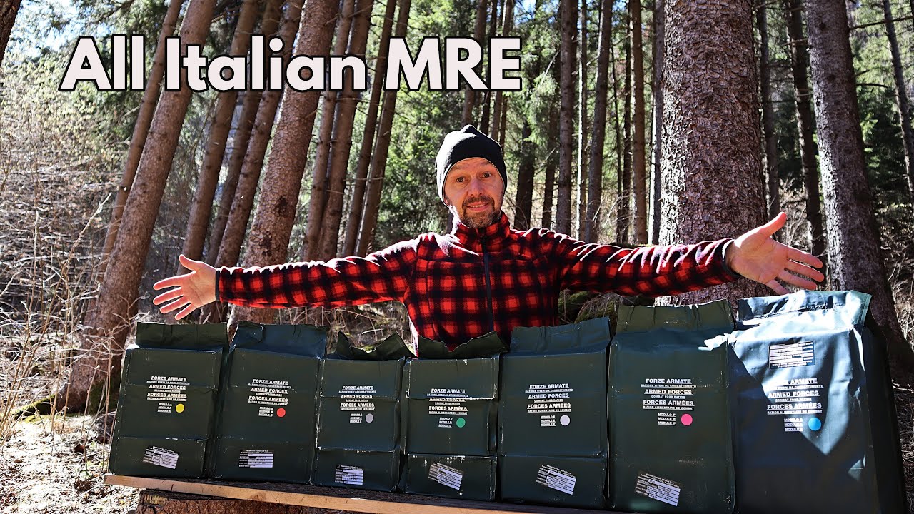 Tutti i moduli della RAZIONE K Italiana - ALL ITALIAN MRE Review - Cosa contiene ogni modulo?