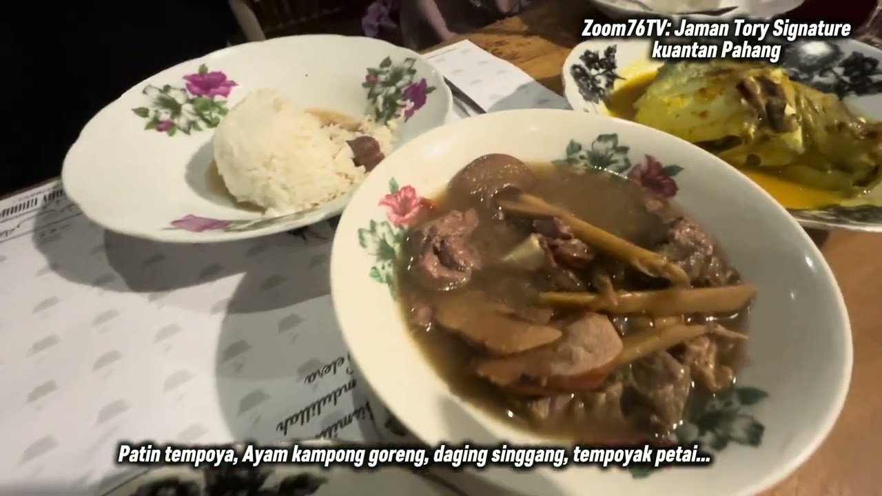 Restoran Jaman Tory Kuantan- Masakan Patin Gulai Tempoyak. januari 2026