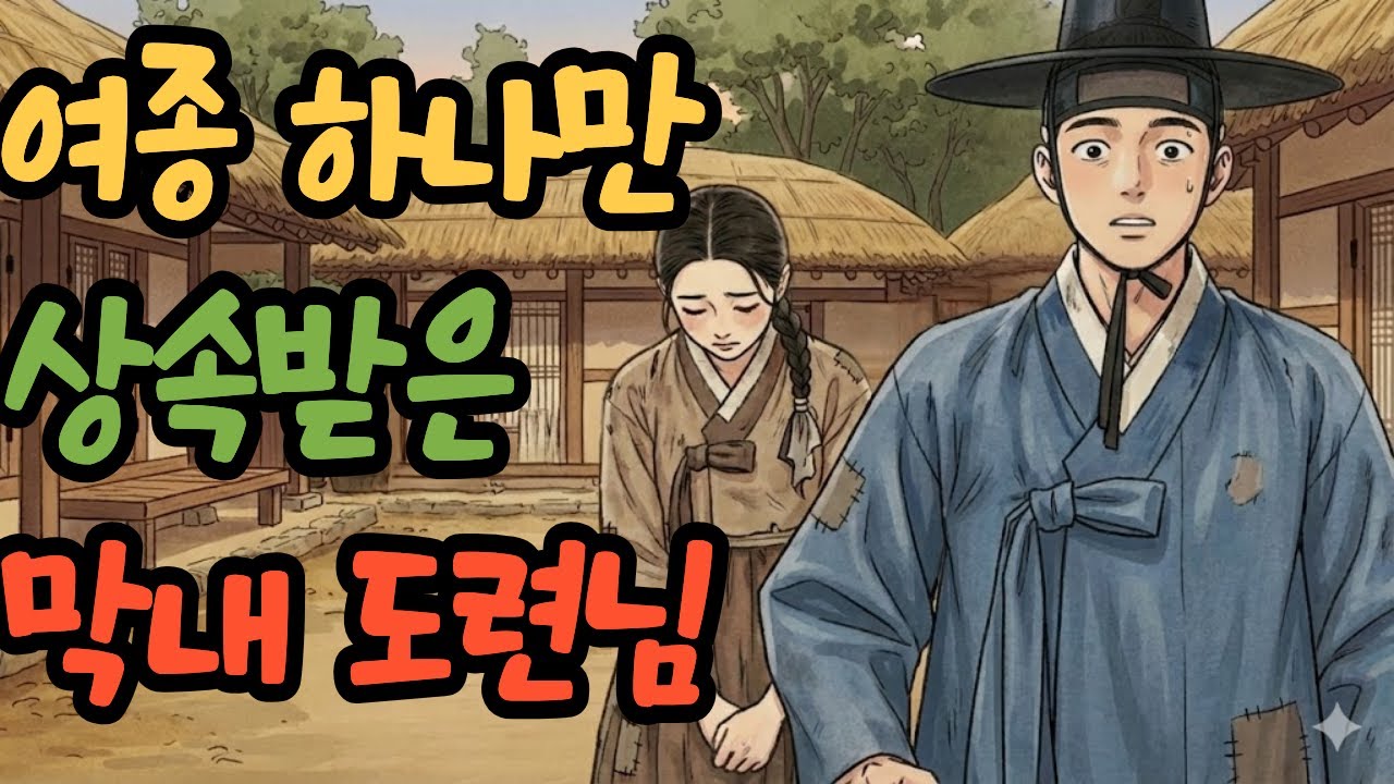 [모란야담 8화]여종 하나만 상속받은 막내도련님| 야담 |옛날이야기 |민담 |전설 | 설화