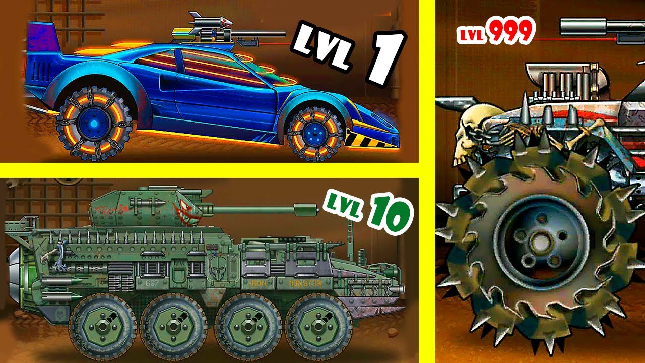 Max Level in Zombie Hill Racing - All Cars and Maps Unlocked