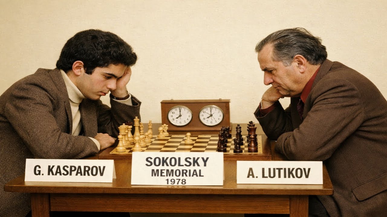Garry Kasparov vs Anatoly Lutikov - Sokolsky Memorial, 1978