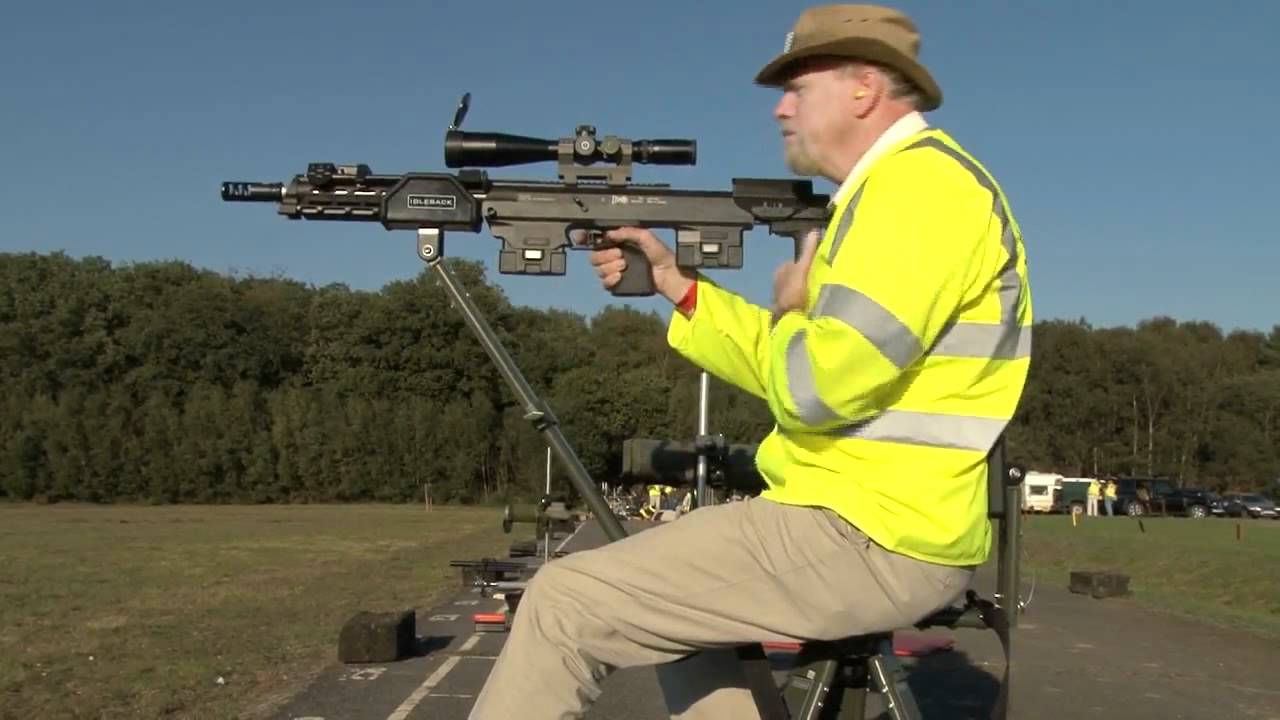 Idleback Chair works at Bisley ranges