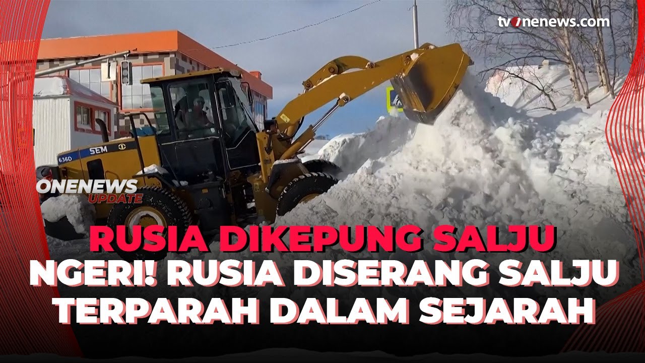 Melihat Kamchatka Rusia Timur yang Diselimuti Salju Terparah dalam Sejarah | OneNews Update