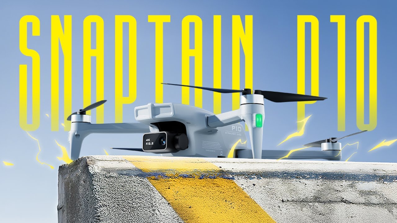 Meet SNAPTAIN P10 GPS Beginner Drone with 4K Camera