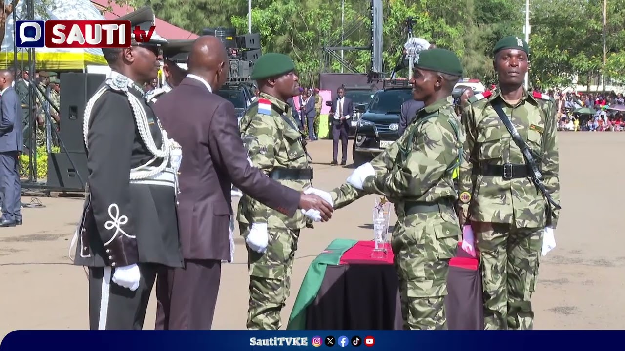 Crisp Uniforms, Razor-Sharp Precision: Kenya Prisons Recruits Dazzle in Colourful Passing Out Parade