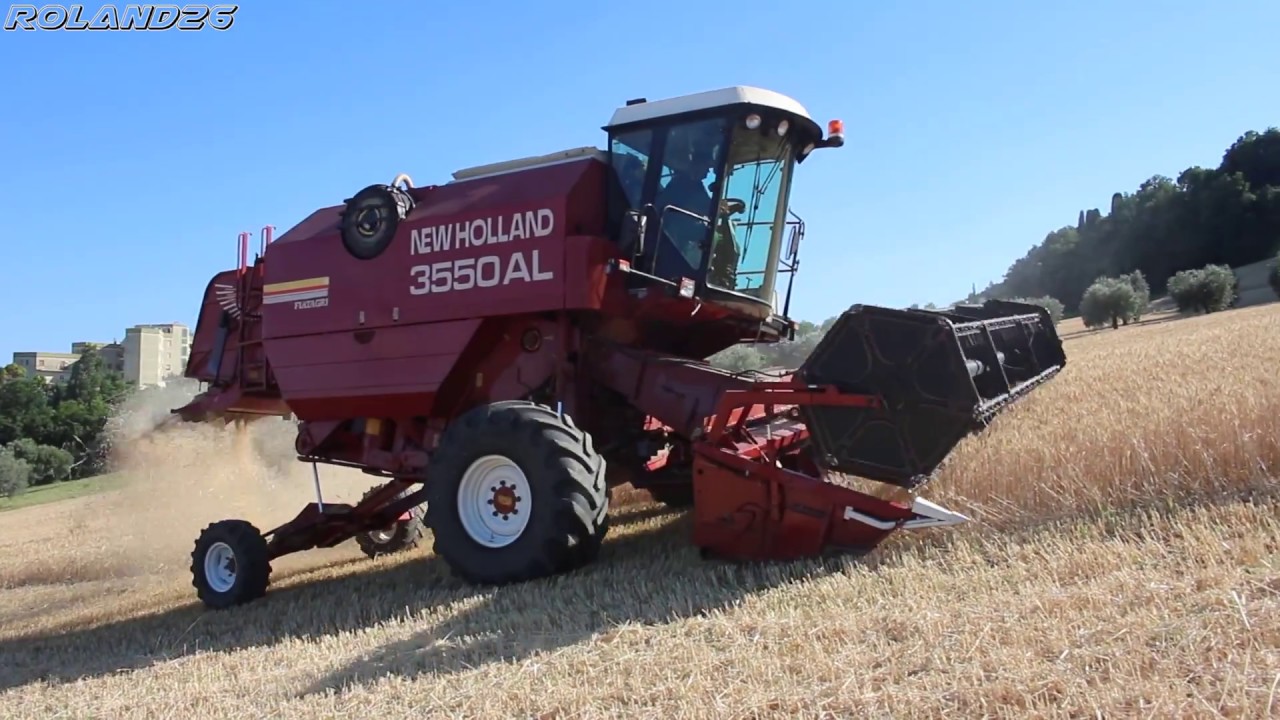 New Holland 3550 Al [Az. Agr. Ciaffoni-Harvest Season 2017]