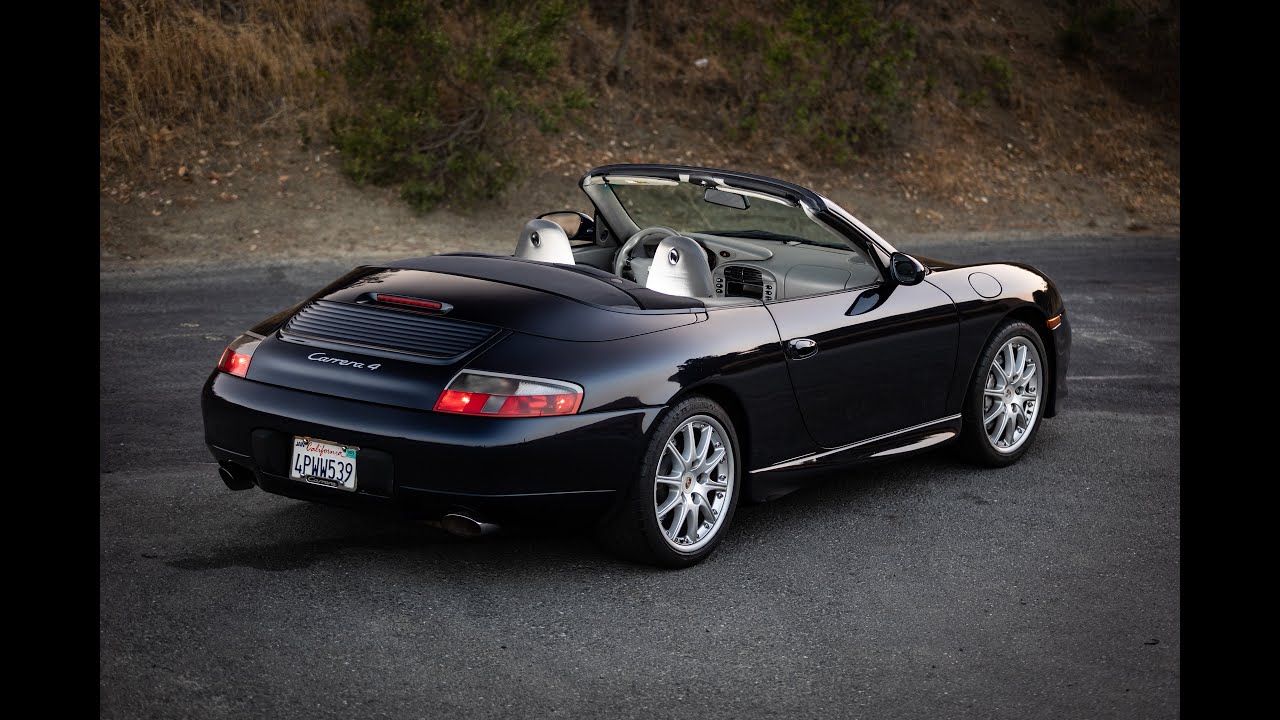 2001 Porsche 911 Carrera 4 Cabriolet Tour and Drive