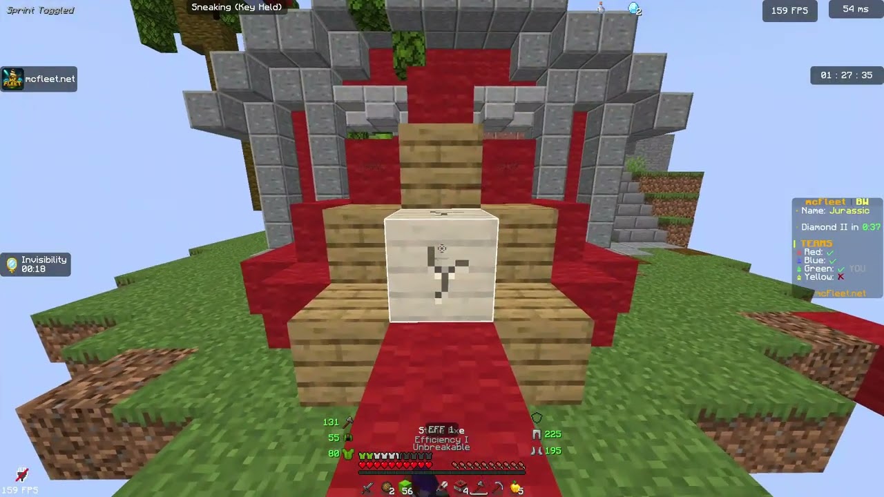 The best Bedwars game ever | McFleet | @AnshuBisht @McFleetDotNet #mcfleet #bedwars #minecraft