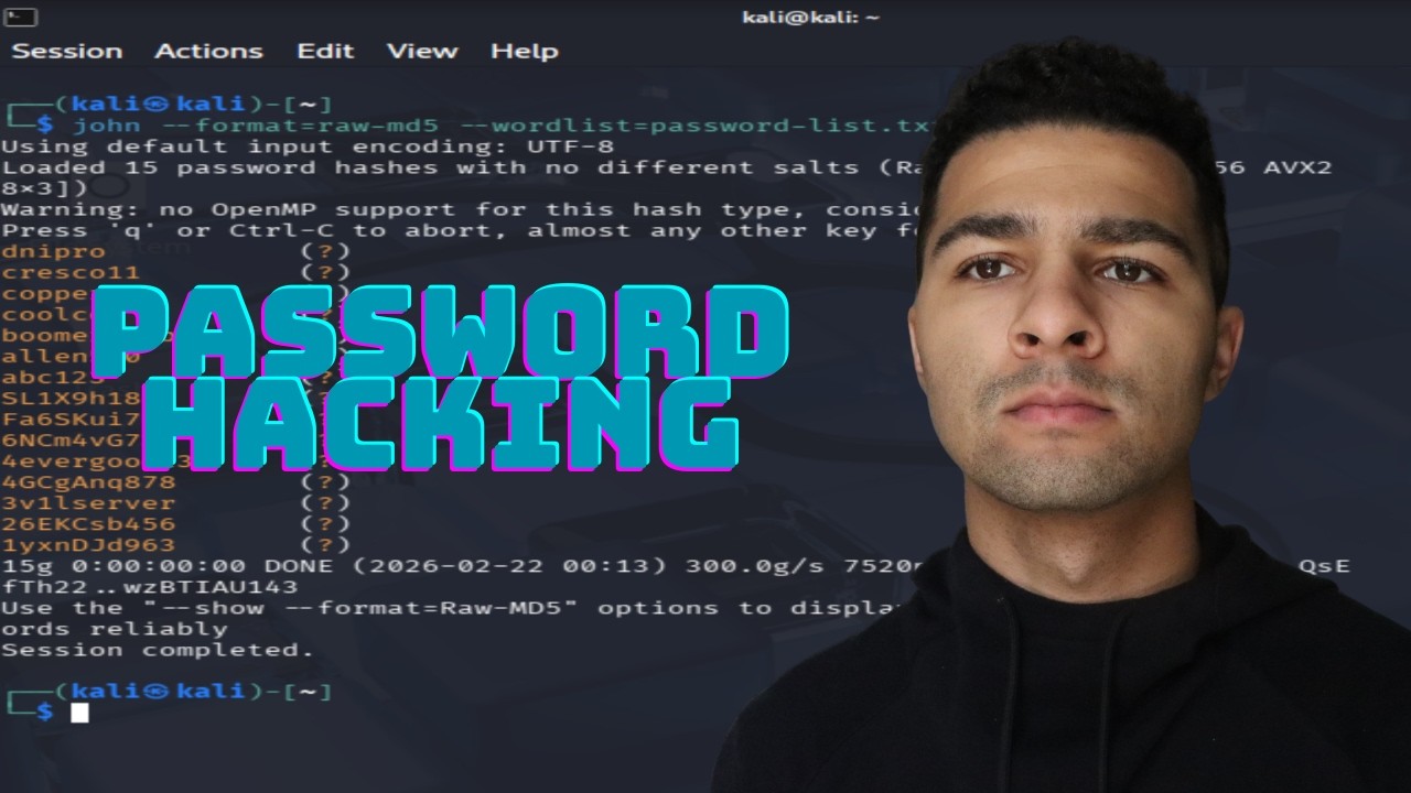 How to CRACK passwords | John the Ripper