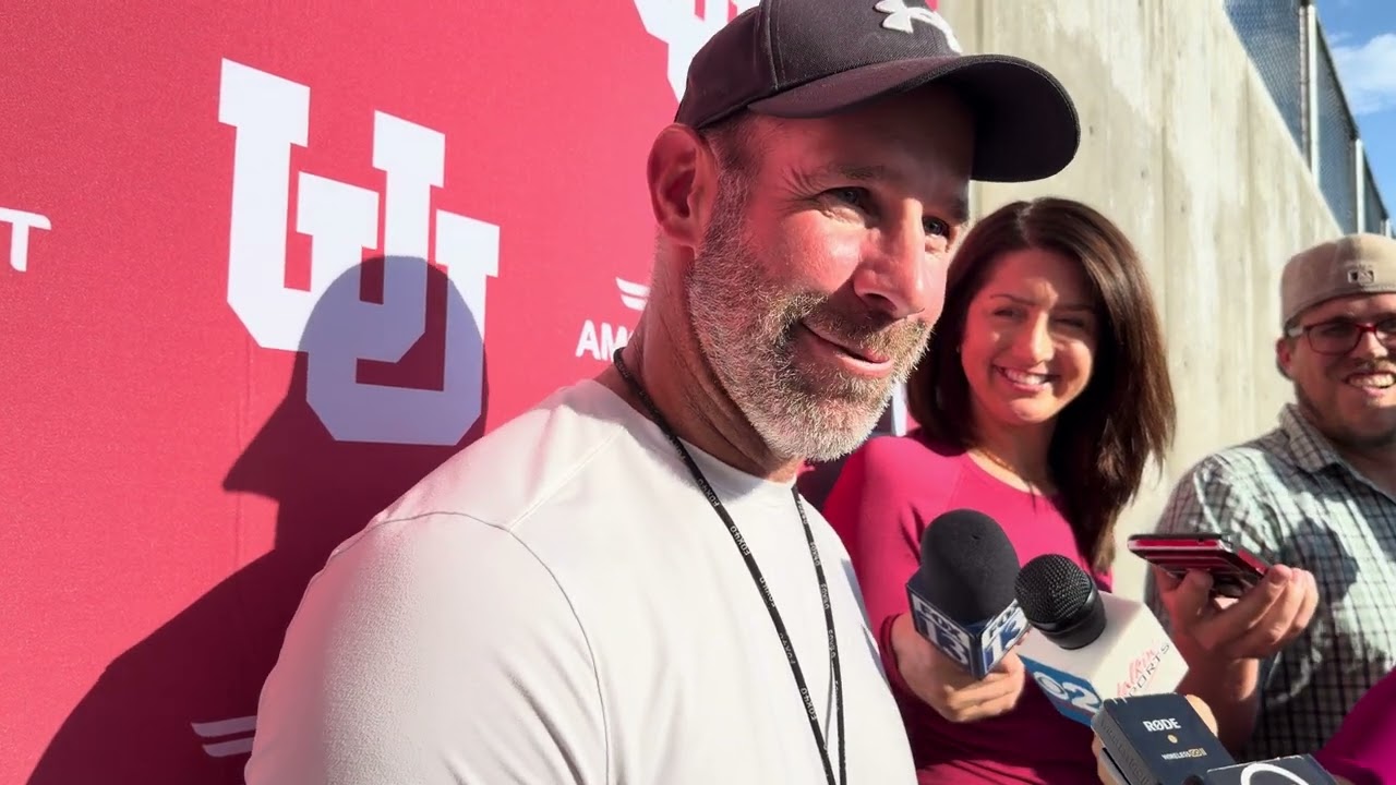 Utah HC Morgan Scalley 8.25.26