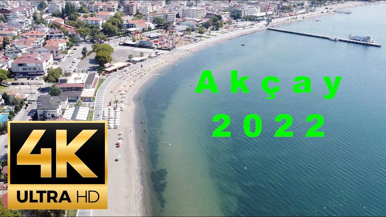 4k DRONE AKÇAY Turkiye yeni kordon / eski kordon 2022