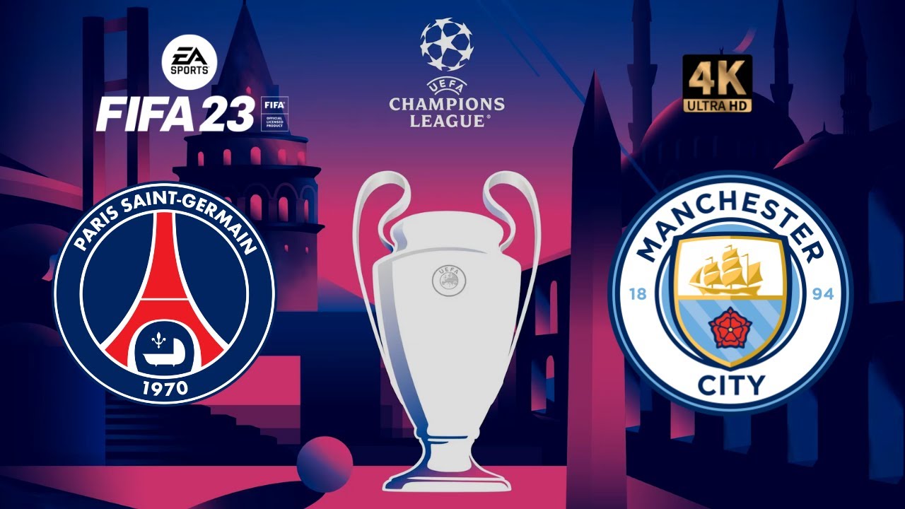 PSG x Manchester City | FIFA 23 Gameplay Champions League | Final [4K 60FPS]