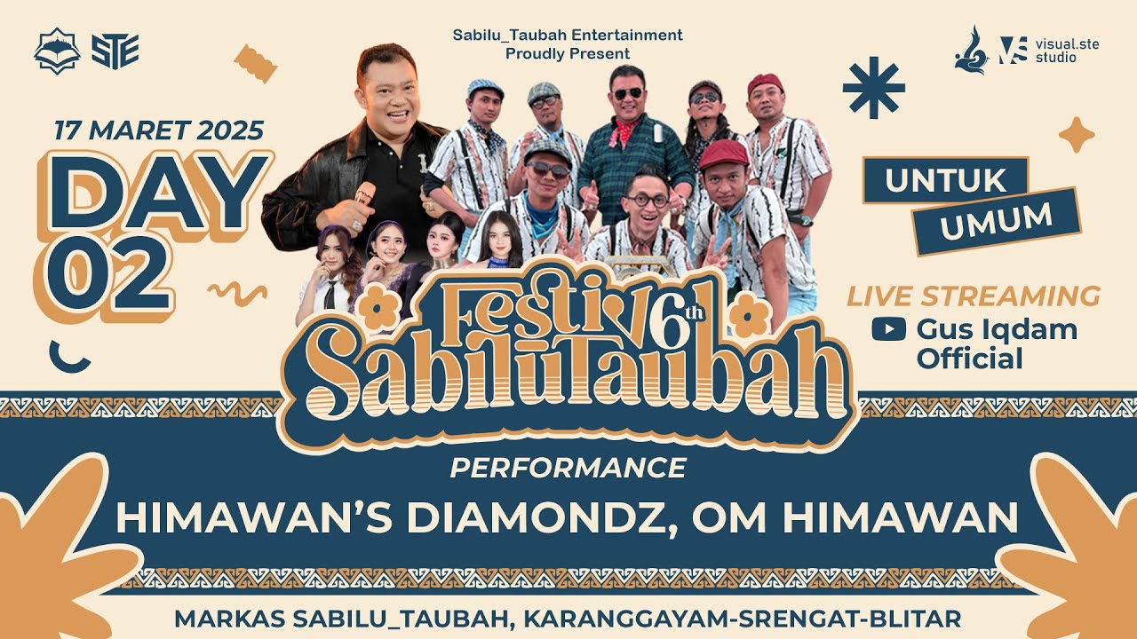 [LIVE] HARLAH SABILU_TAUBAH KE 6 BERSAMA HIMAWAN DIAMONDZ DAN OM HIMAWAN(17 Mei 2025)