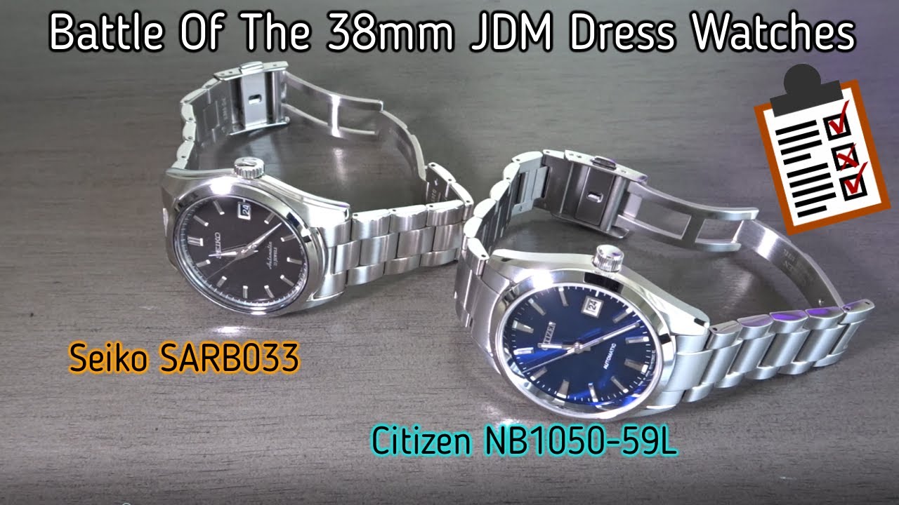 Newcomer Citizen JDM Dress Watch Takes On Legendary Seiko SARB033
