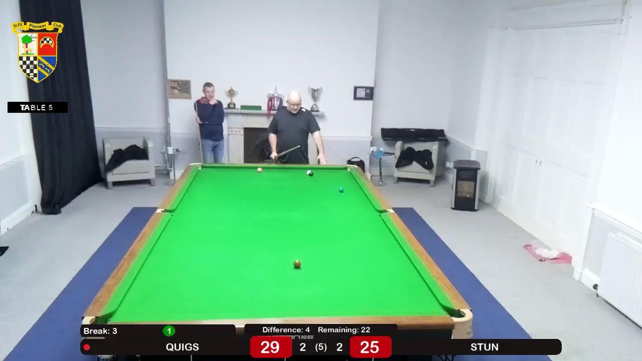 Pioneers Club - Snooker Table 5