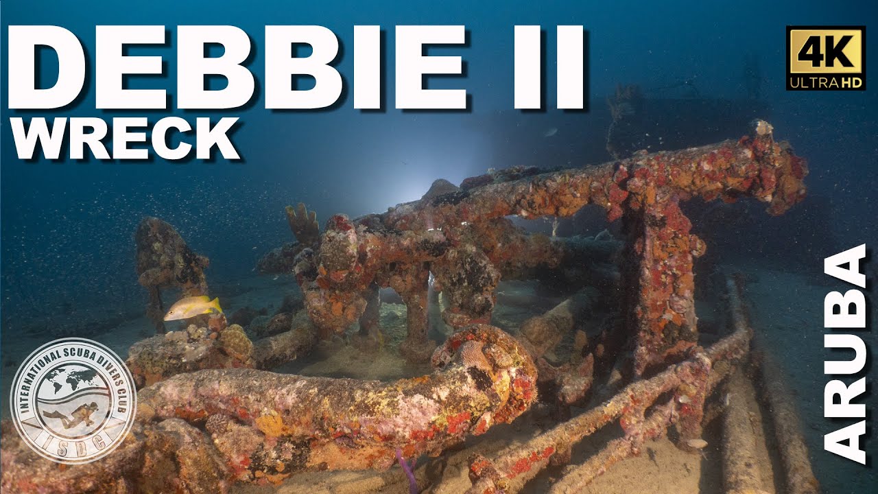 🇦🇼 #Wreck Diving: Debbie II (Aruba)