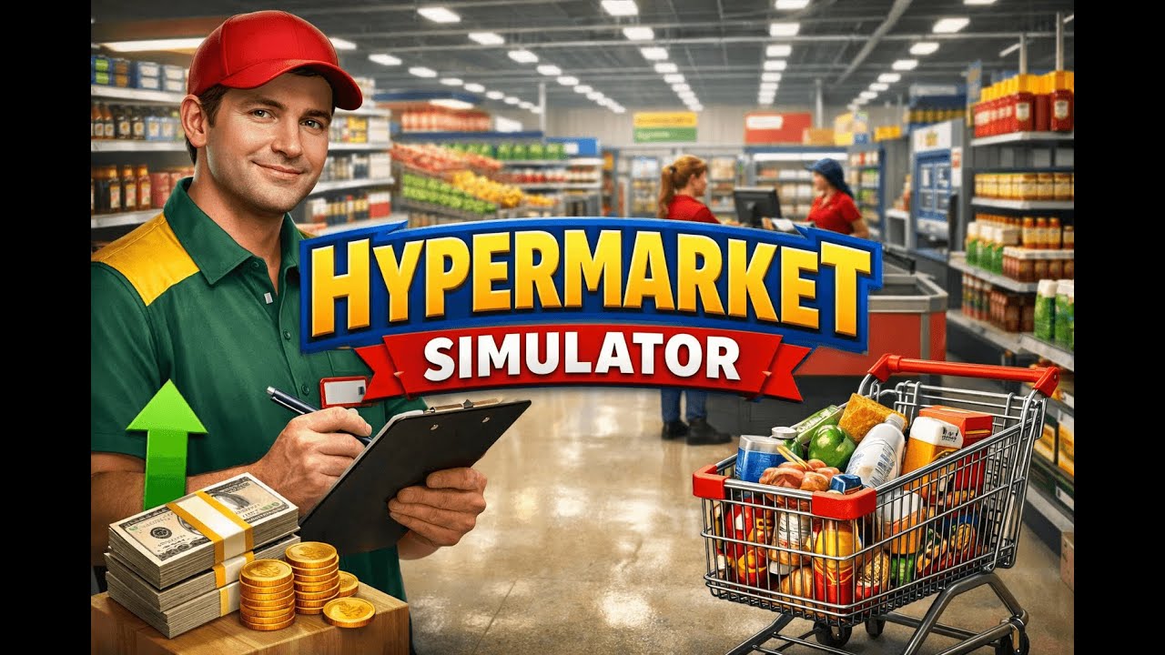 Hypermarket Simulator – Buduję własny supermarket od zera! #1