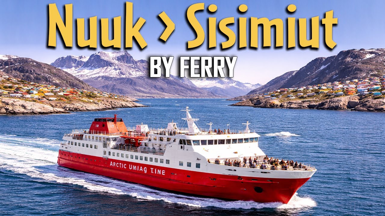 Nuuk to Sisimiut by Ferry | Ferry Travel from Nuuk to Sisimiut | Exploring Greenland by Ferry