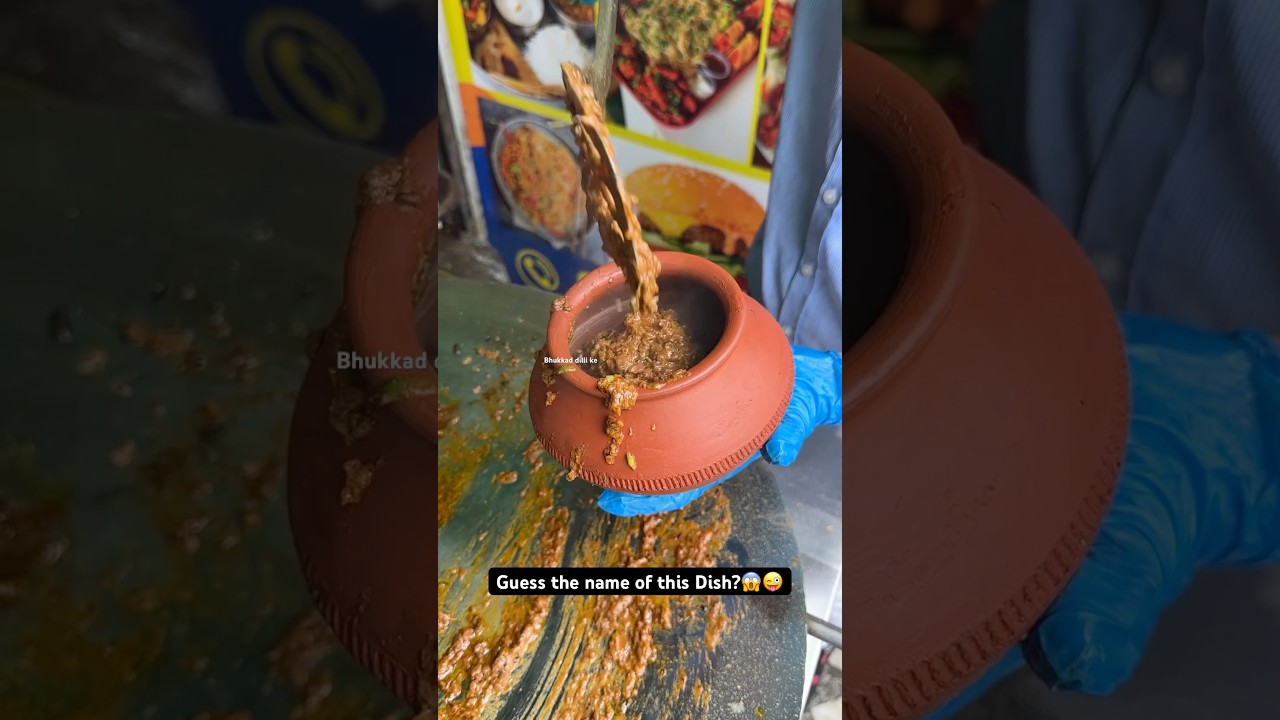 Guess the name of this Dish?😱😜|| Indian Street Food