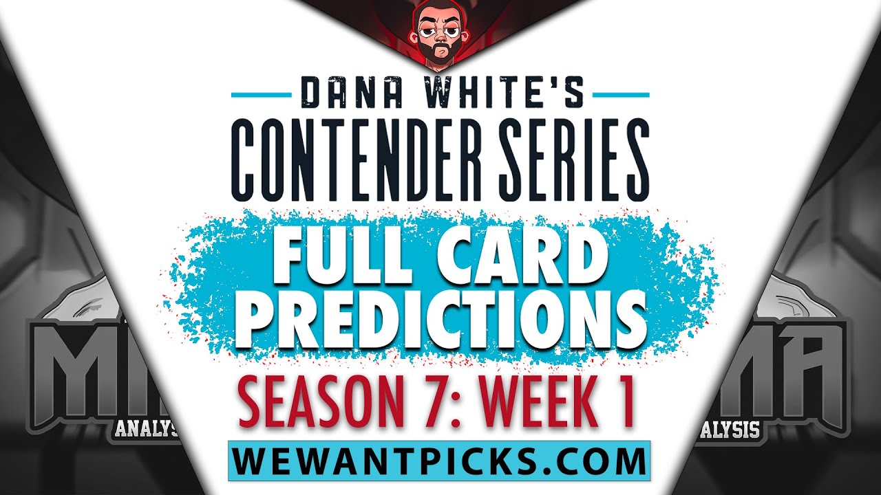 DWCS 2023: Week 1: FULL CARD Predictions