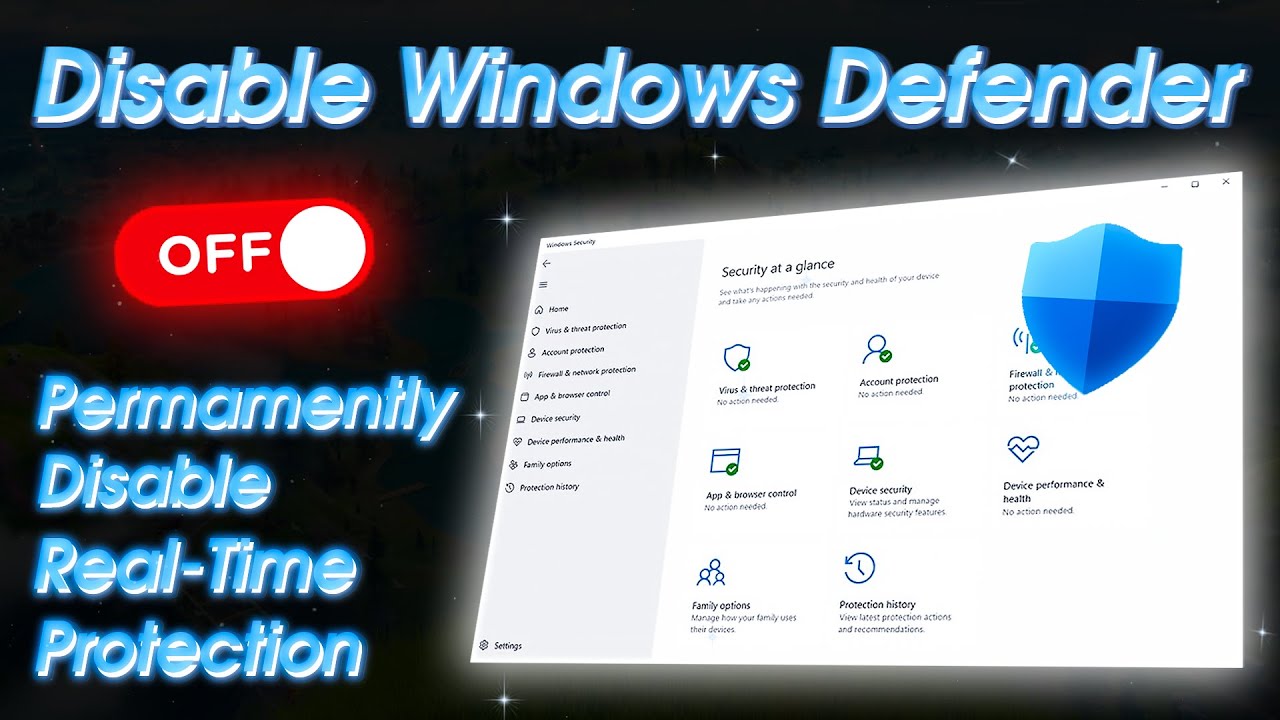 How to Disable Windows Defender on Windows 10/11 (2024)