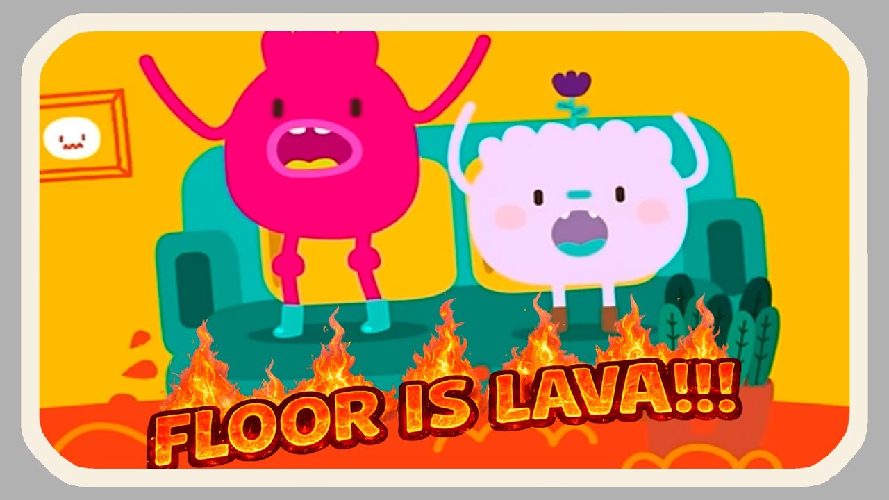 🎵🔥 The Floor Is Lava Game! Kids Dance & Jump | Fun Music Game for Children