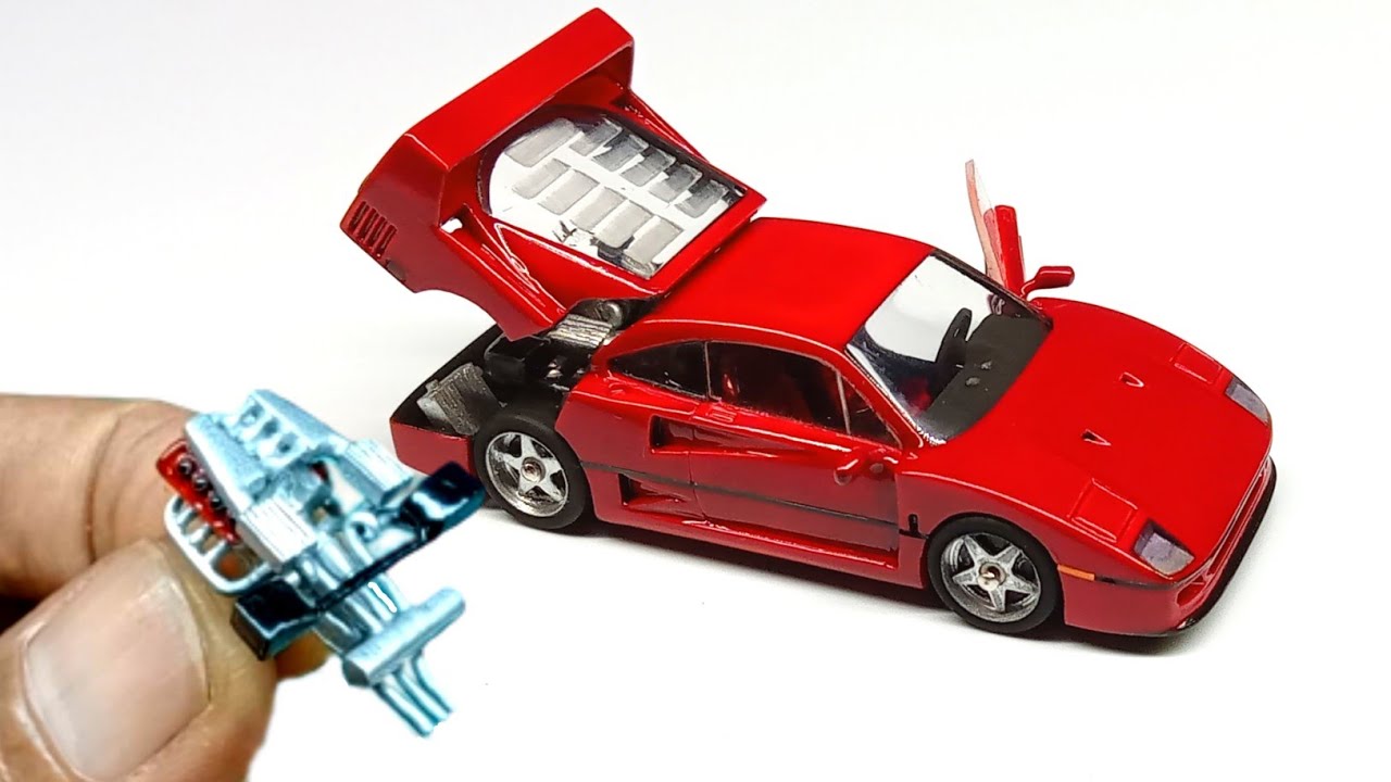 Full video!!! I made a Ferrari F40 out of PVC