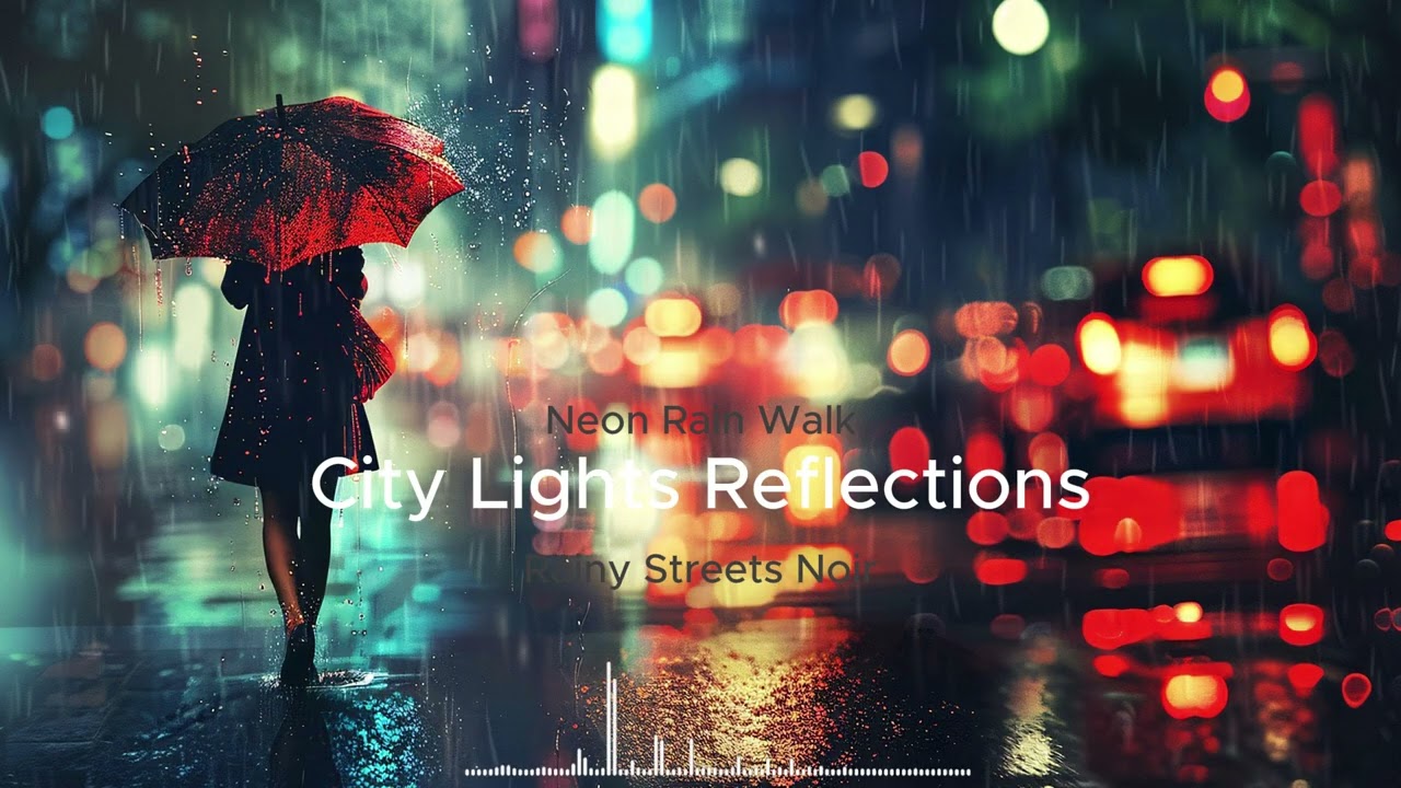 Neon Rain Walk | 빗속에 흐르는 도시의 네온 감성