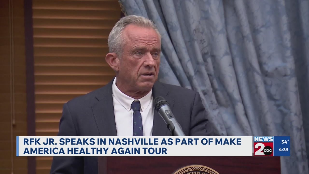 RFK Jr. speaks in Nashville as part of Take Back Your Health tour