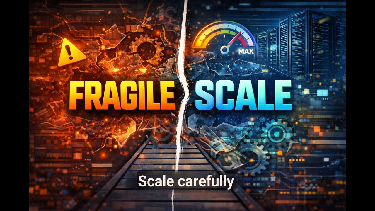 The Scaling Decision That Makes AI Fragile
