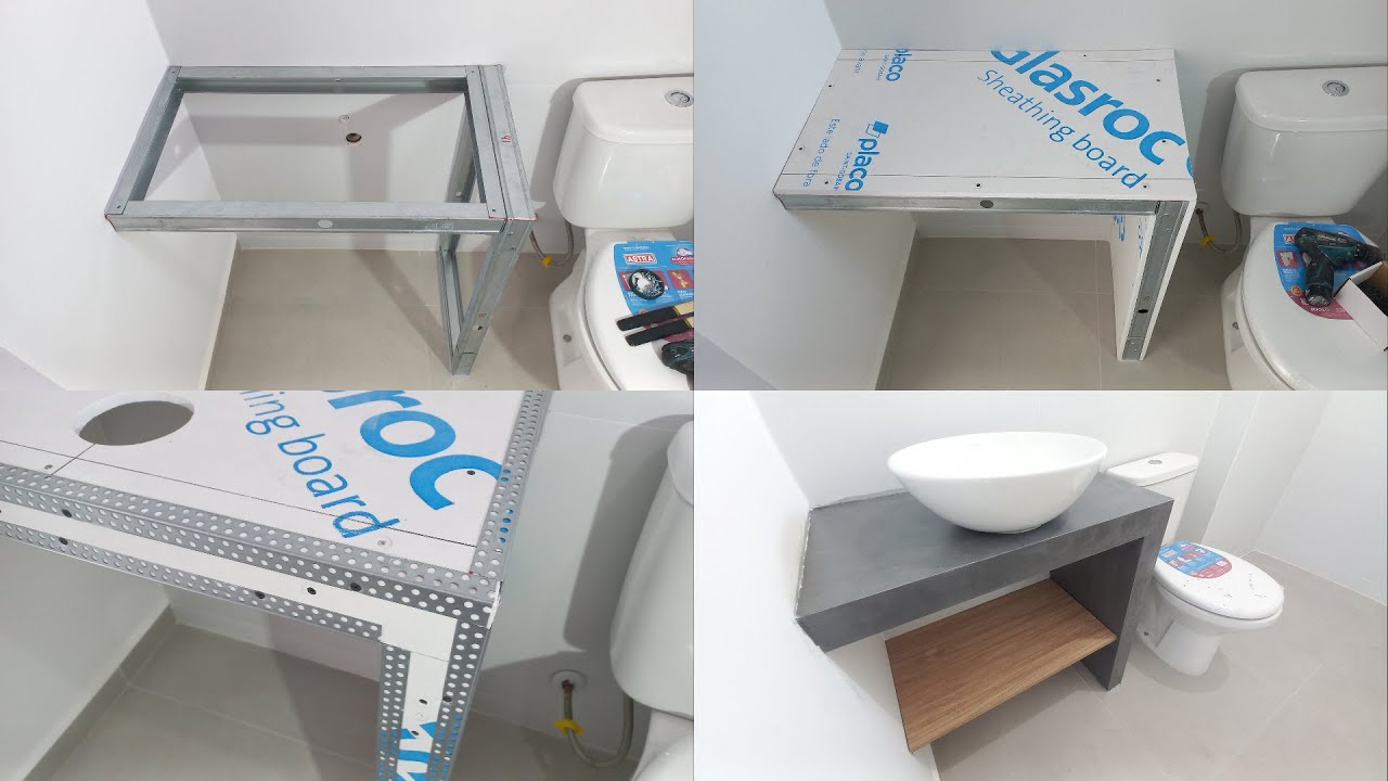 COMO FAZER M&Oacute;VEL PLANEJADO DE GESSO DRYWALL NO BANHEIRO