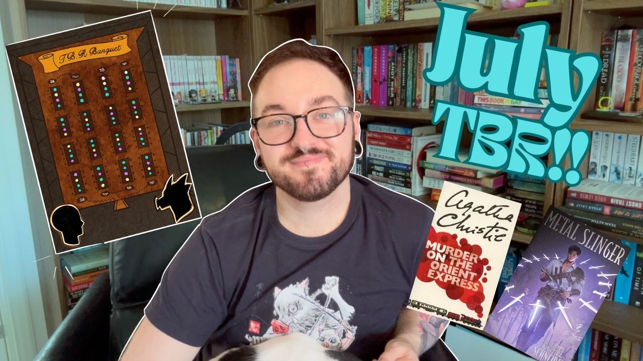 TBR Banquet picks my July TBR!| 📚🎲☺️ |Monthly TBR Game