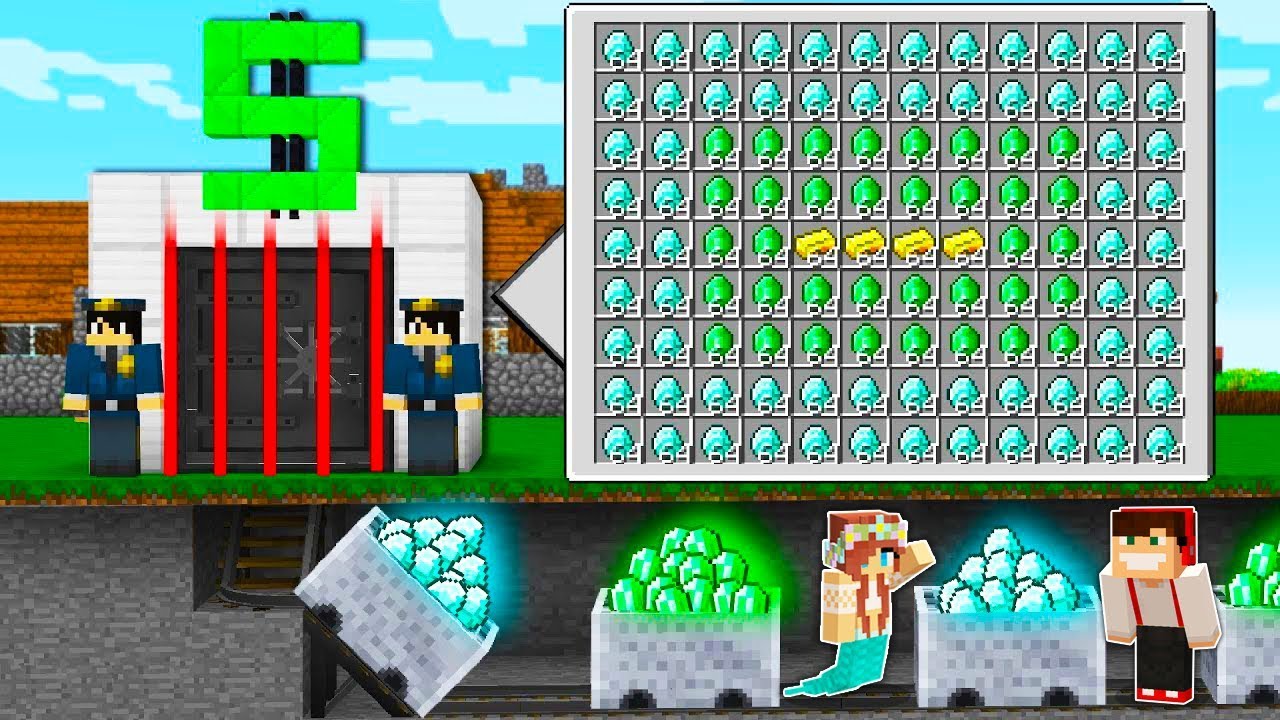 LUMI I GPLAY SPRYTNIE NAPADAJĄ NA BANK W MINECRAFT?!