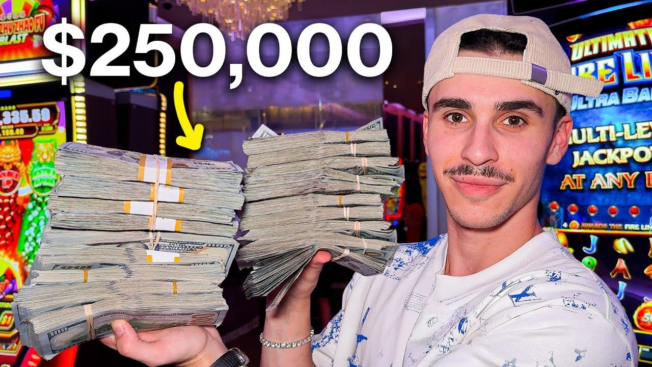 Przegrałem 250 000 $ w Las Vegas, świętując 250 tys. subskrypcji!