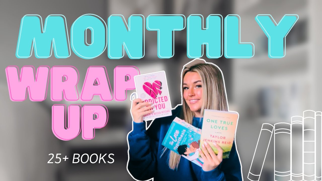 monthly reading wrap up 📖 | 29 books & spoiler free