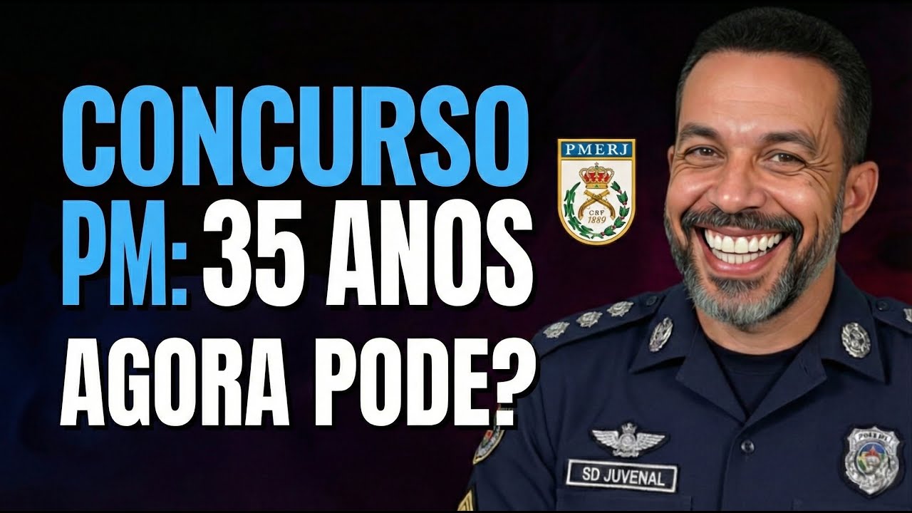 👉 Limite de idade da Pol&iacute;cia Militar passa a ser 35 anos | Lei Nacional aprovada