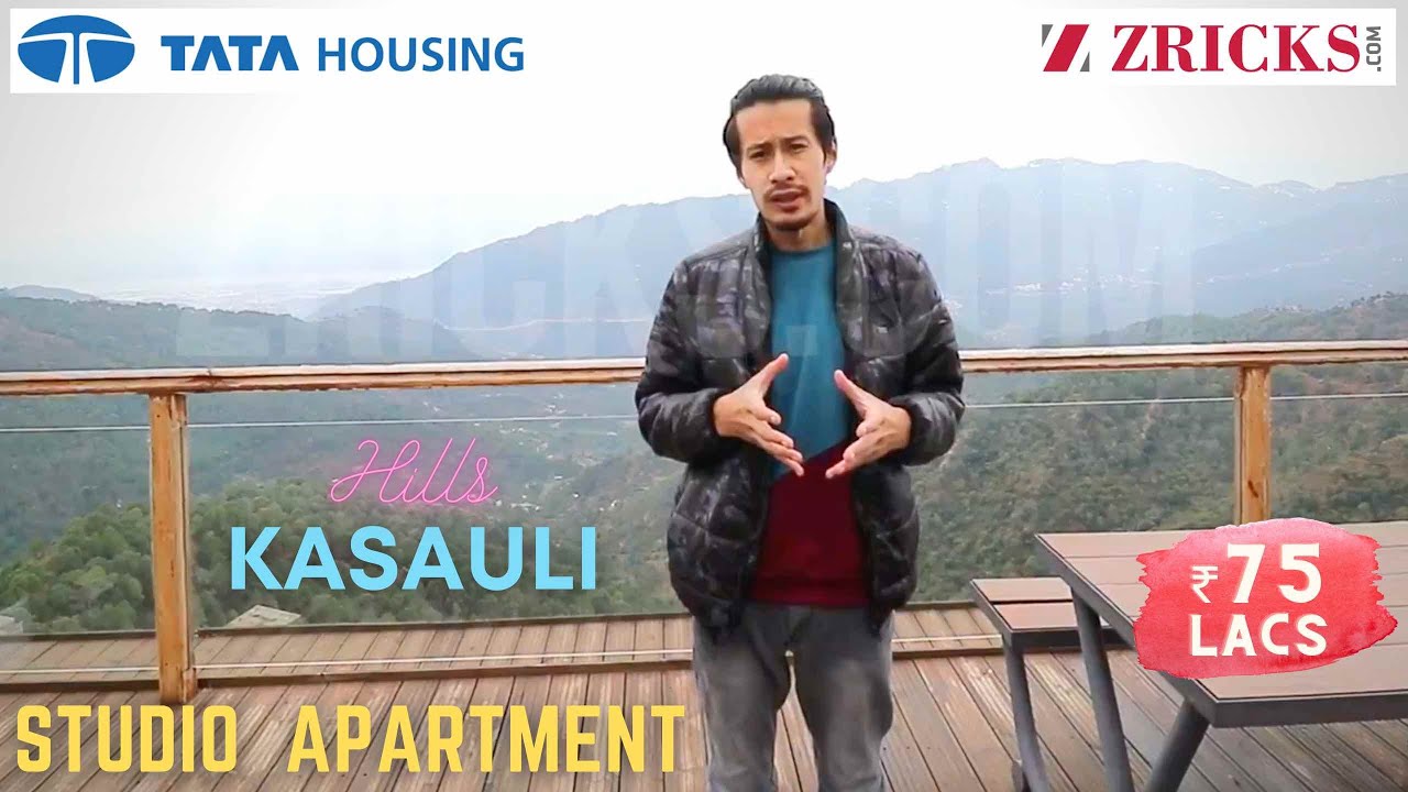 ₹75 лакхов 🛏️ Апартаменты-студия (450 кв. футов) ► Tata Myst — апартаменты с видом на холм в Касаули