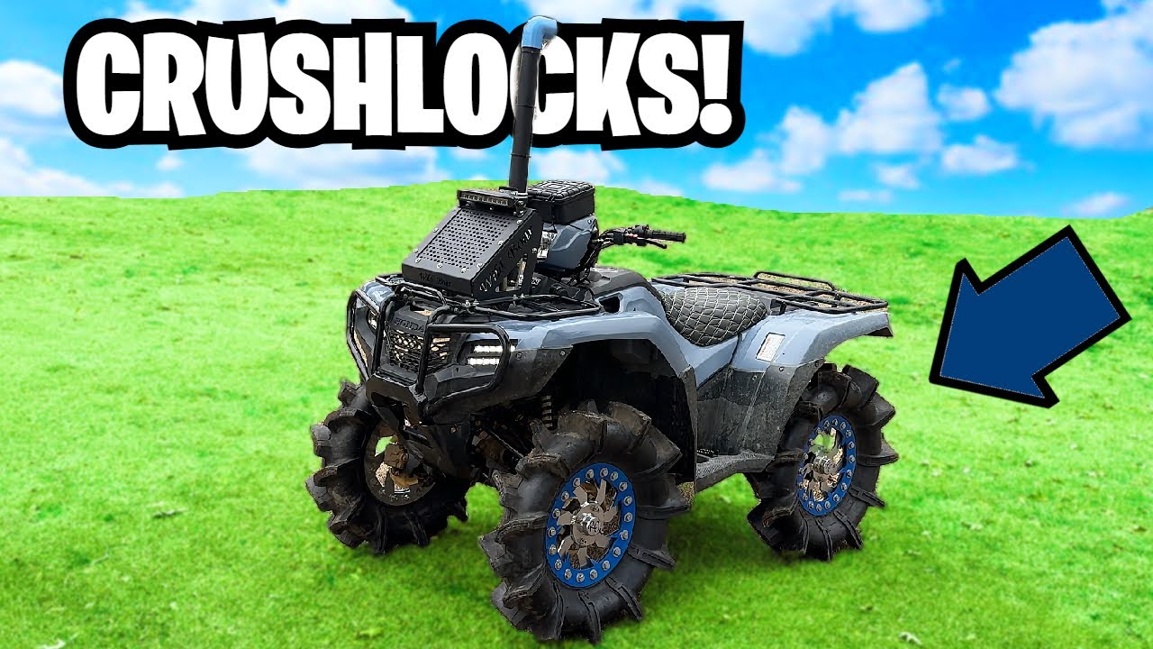Я купил амортизаторы для своей Honda Foreman! *Так чисто*