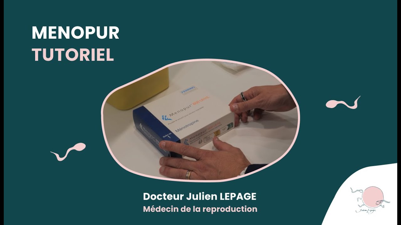 Comment utiliser le Menopur ? (Tutoriel préparation et injection)